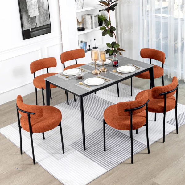 Fully Upholstered Indoor Furniture - Dining Set - Dale