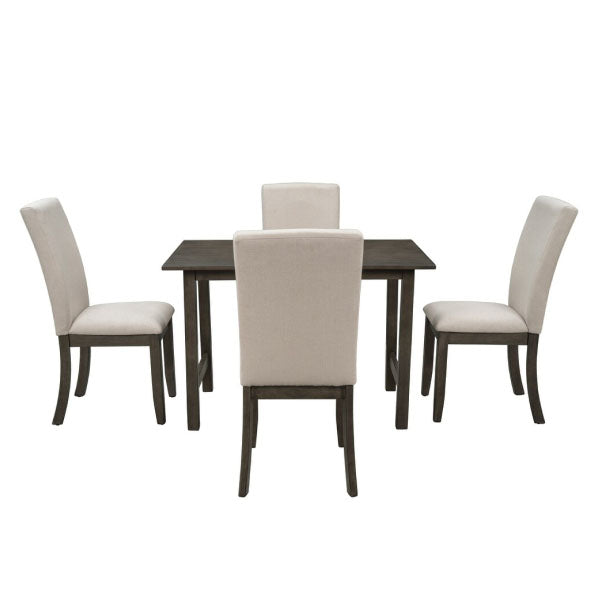 Fully Upholstered Indoor Furniture - Dining Set - Glena