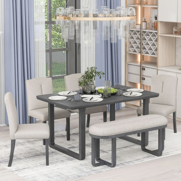 Fully Upholstered Indoor Furniture - Dining Set - Mozaic
