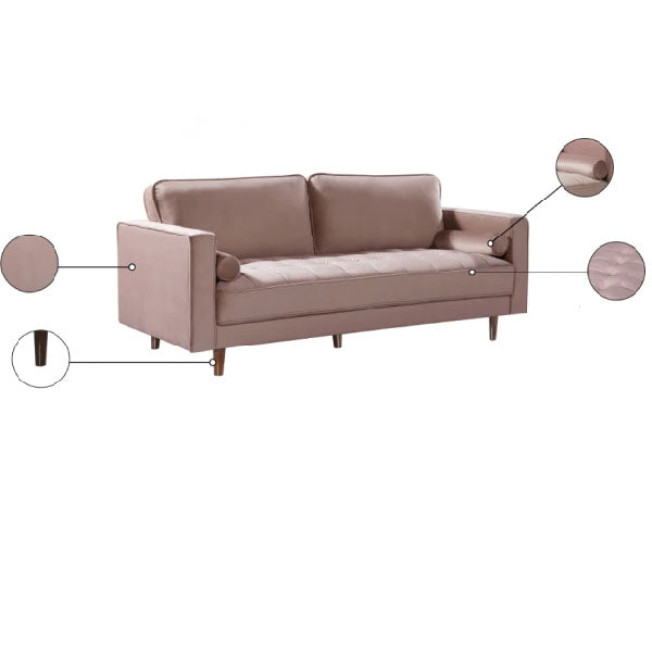 Fully Upholstered Indoor Furniture - Sofa Set - Clifford