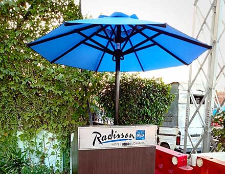Garden Umbrella - Outdoor Umbrella - Patio Parasol - Mediterranean™ Dual Layer 8