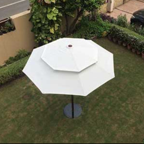 Garden Umbrella - Outdoor Umbrella - Patio Parasol - Mediterranean™ Dual Layer
