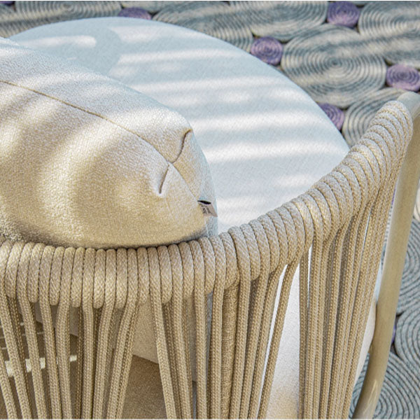 Outdoor Braided & Rope Coffee Set - Oleander