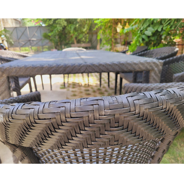 Outdoor Furniture Wicker Garden Set - Black Grand - Ready Stock Sale