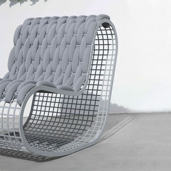Outdoor Furniture Braid And Rope Rocking Chairs - Tess