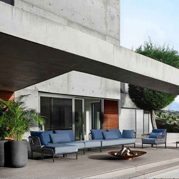 Outdoor Furniture Braided, Rope & Cord, Sofa - Cara