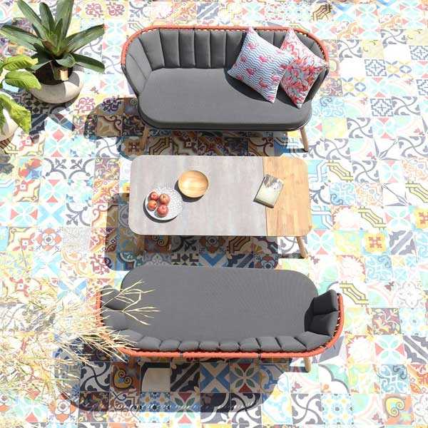 Outdoor Furniture Braided, Rope & Cord, Sofa - Noble