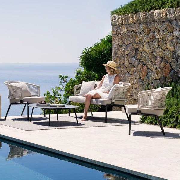 Outdoor Furniture Braided, Rope & Cord, Sofa - Perafic