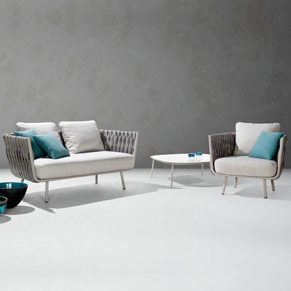 Outdoor Furniture Braided & Rope Sofa - Birilyant