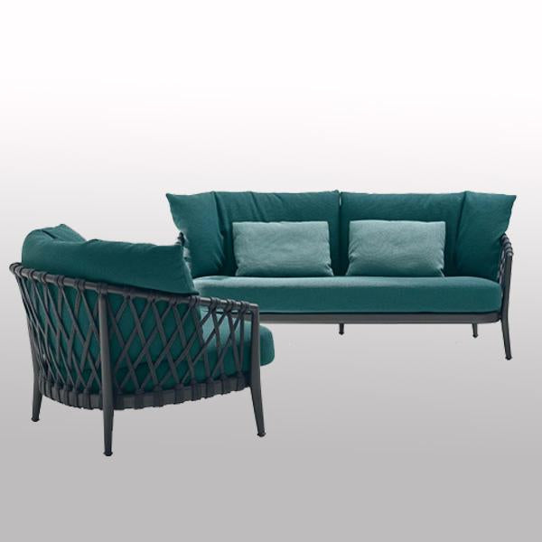 Outdoor Furniture Braided & Rope Sofa - Regency Next