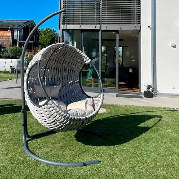 Outdoor Furniture Braided & Rope Swing - Blaze