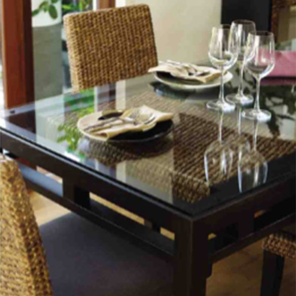 Sea Grass & Wicker Dining Chair & Table Set - Classic