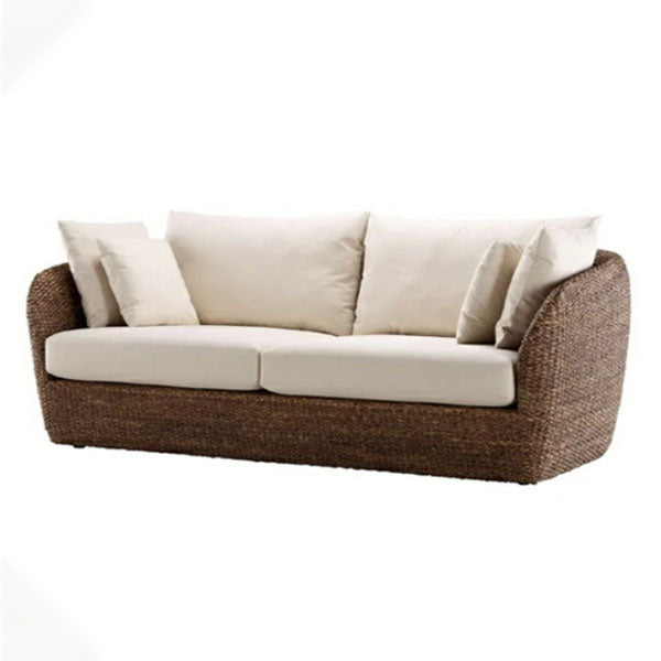 Sea Grass & Wicker Sofa Set - Sofa Safari