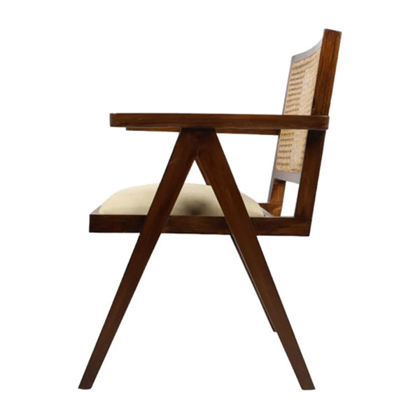 Wooden Cane & Rattan Dining Chair - Timberline