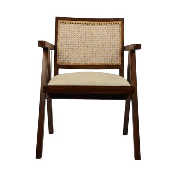 Wooden Cane & Rattan Dining Chair - Timberline