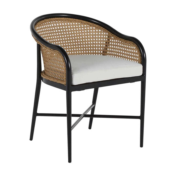 Wooden Rattan Cane Chair - De-stress