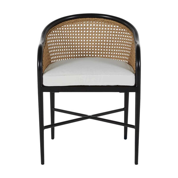 Wooden Rattan Cane Chair - De-stress