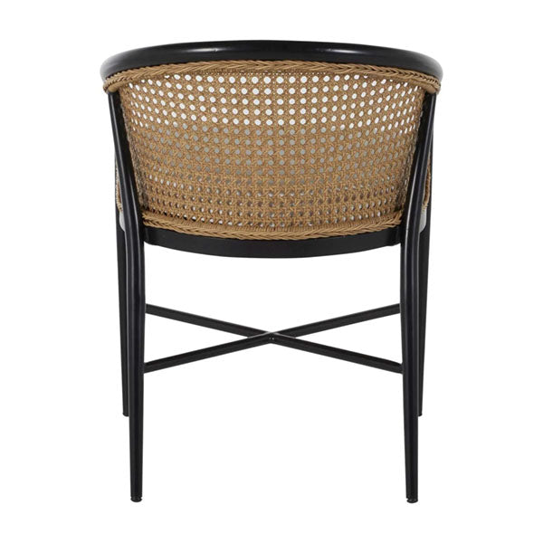 Wooden Rattan Cane Chair - De-stress