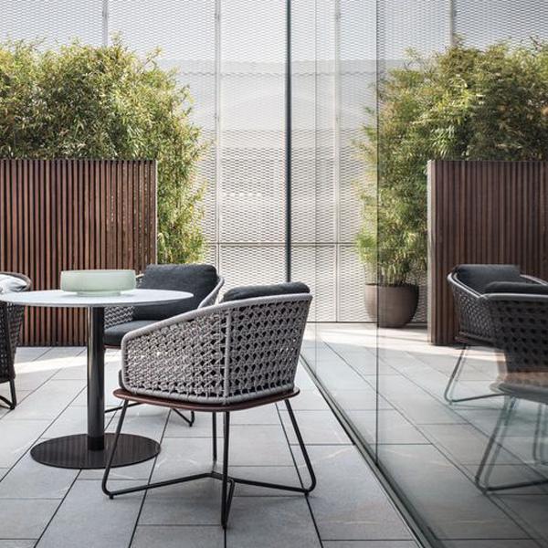 Outdoor Braided & Rope Coffee Set - Flamenco
