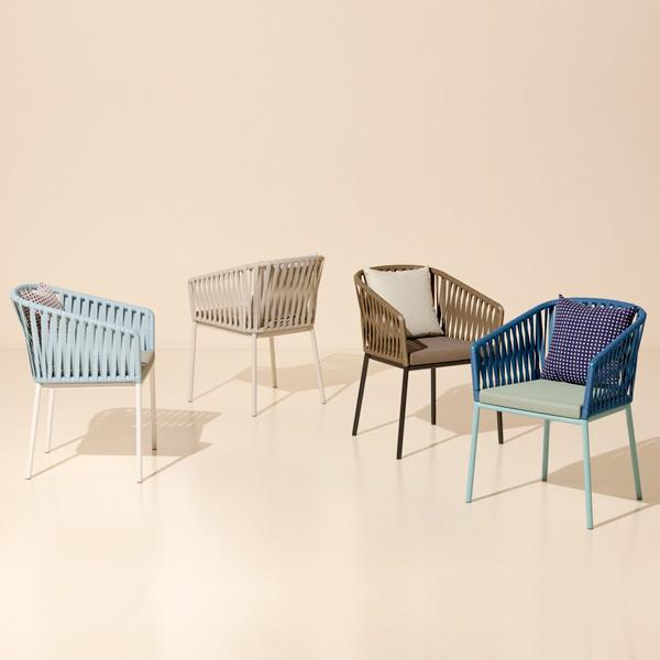 Outdoor Braided & Rope Coffee Set - Aniriksn