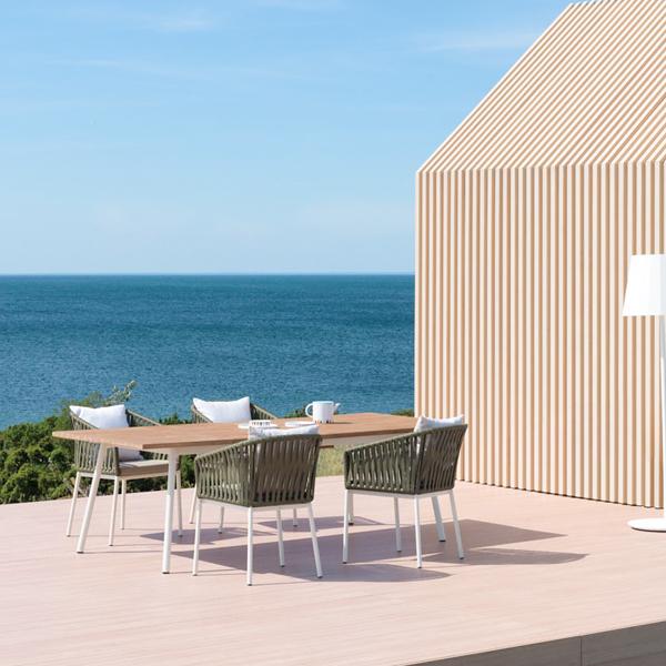 Outdoor Braided & Rope Coffee Set - Aniriksn