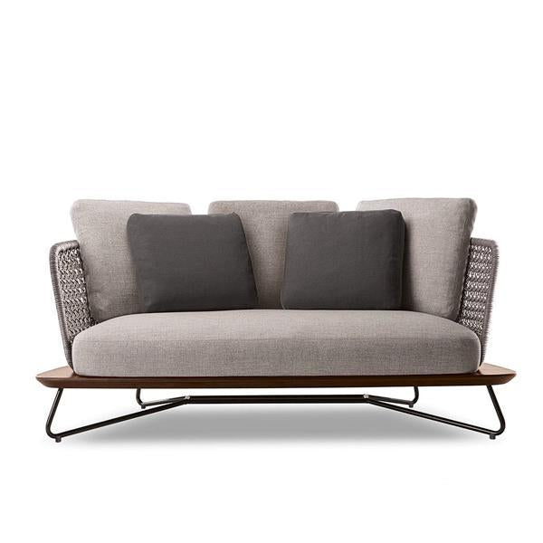 Outdoor Braided & Rope Sofa - Flamenco