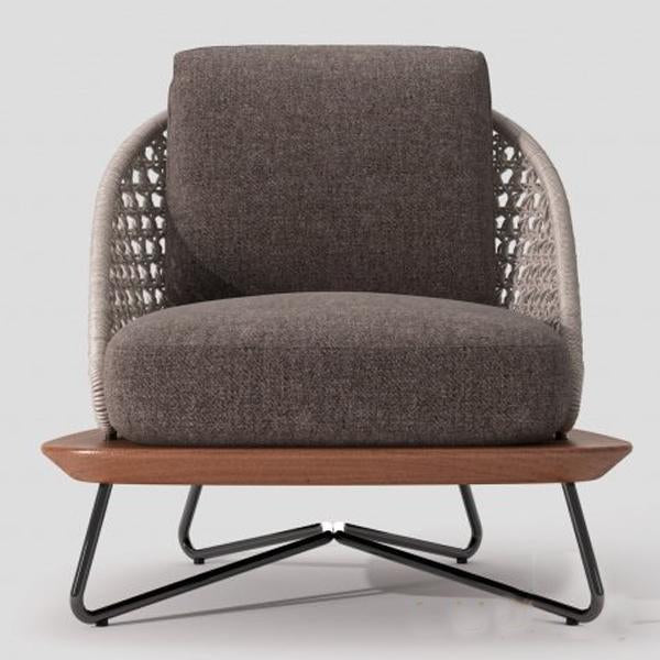 Outdoor Braided & Rope Sofa - Flamenco