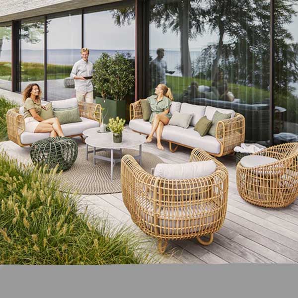 Cane & Rattan Furniture - Sofa Set - Tolga