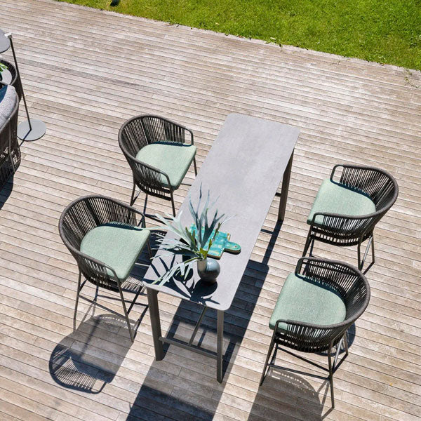 Outdoor Braided, Rope & Cord Bar Chair - Jack - X01