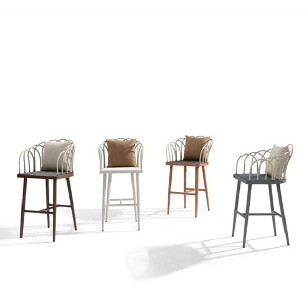 Outdoor Braided, Rope & Cord Bar Chair - NEVA