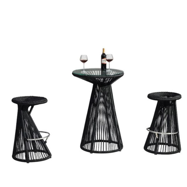 Outdoor Braided, Rope & Cord Bar Chair - Texture