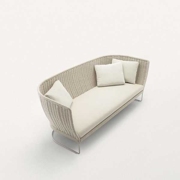 Luxurious Outdoor furniture - Buy Affordable 5 seater Outdoor Braid Rope sofa set with centre table - Buy Outdoor Sofa - Pavillion From LUXOX INDIA - Outdoor Lounge Chair for garden, terrace and balcony
