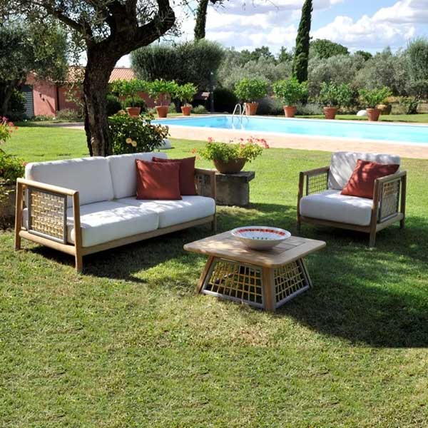 Outdoor Braided, Rope & Cord, Sofa - Quadra