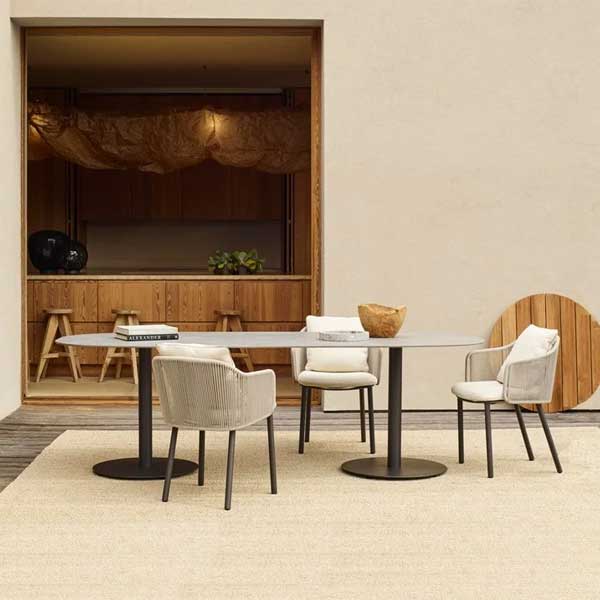 Outdoor Braided & Rope Coffee Set - Wind