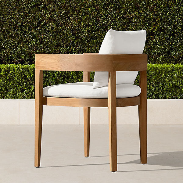 Outdoor Wood - Dining Set - Oak