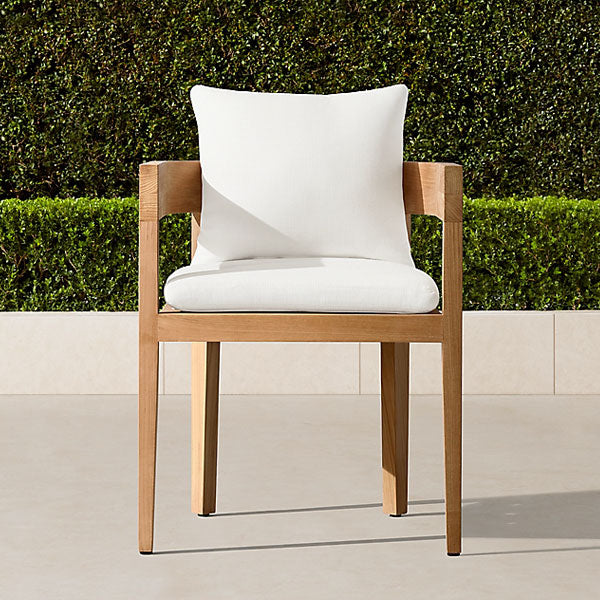 Outdoor Wood - Dining Set - Oak