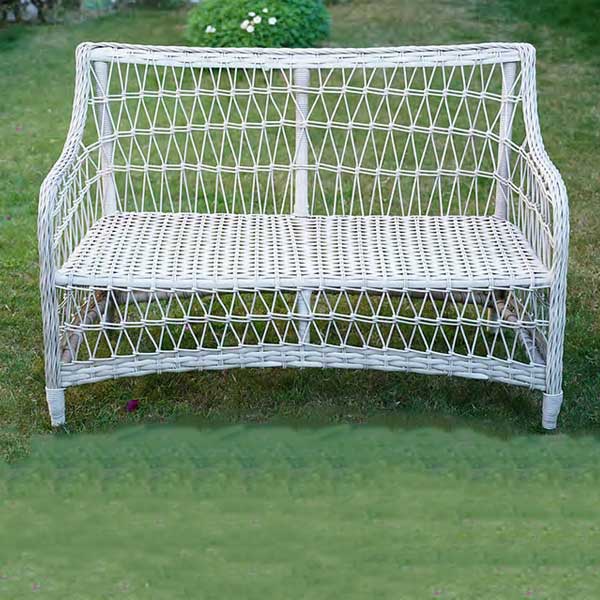 Outdoor Furniture - Wicker Sofa - Bozonian