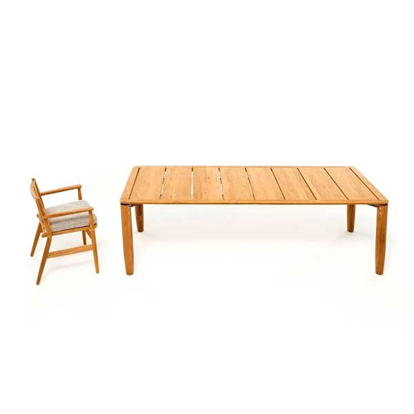Outdoor Wood - Dining Set - Levante