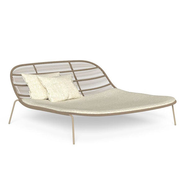 Outdoor Braided, Rope & Cord Canopy Daybed - Ally