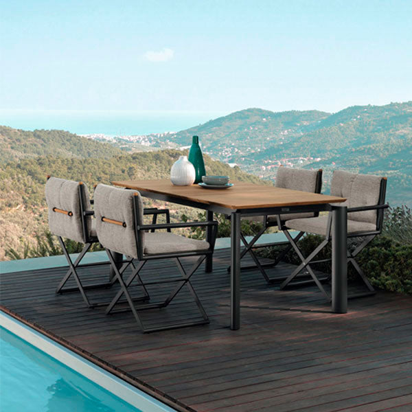 Fully Upholstered Outdoor Furniture - Coffee -Set - Canne