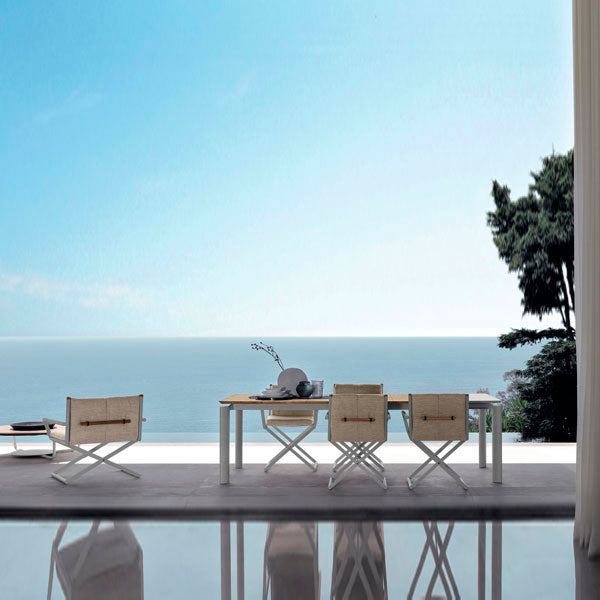 Fully Upholstered Outdoor Furniture - Coffee -Set - Canne