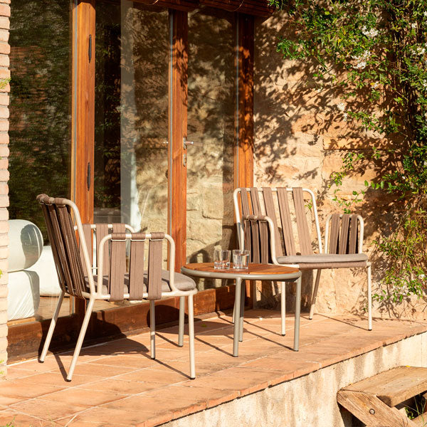 Outdoor Braided & Rope Coffee Set - Cara-Pro
