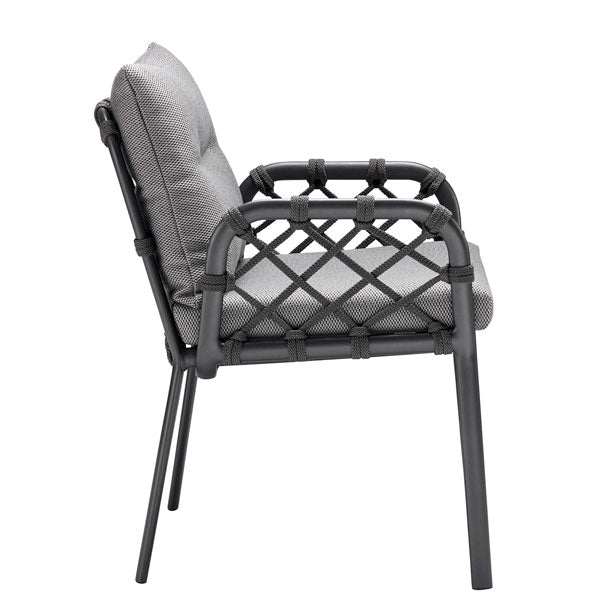 Outdoor Braided & Rope Coffee Set - Cara