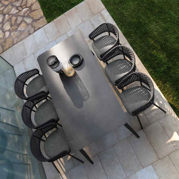 Outdoor Braided & Rope Coffee Set - Moon light