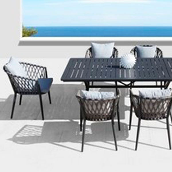 Outdoor Braided & Rope Coffee Set - Regency-Next