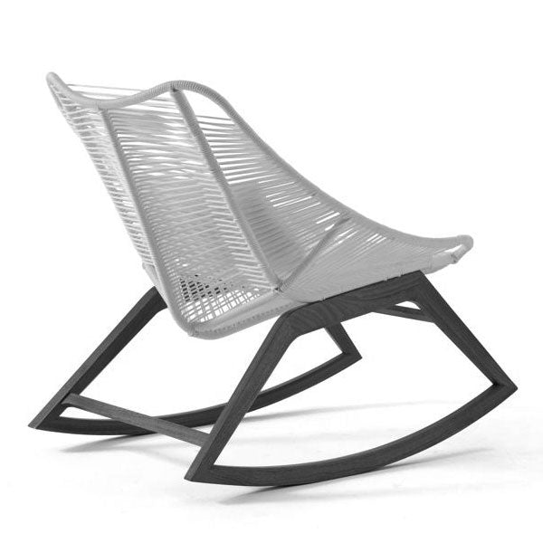 Outdoor Braid And Rope Rocking Chairs - Balanceo