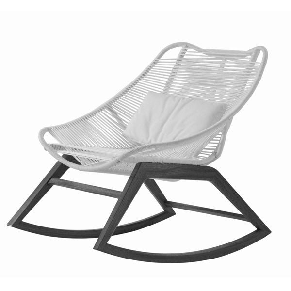 Outdoor Braid And Rope Rocking Chairs - Balanceo