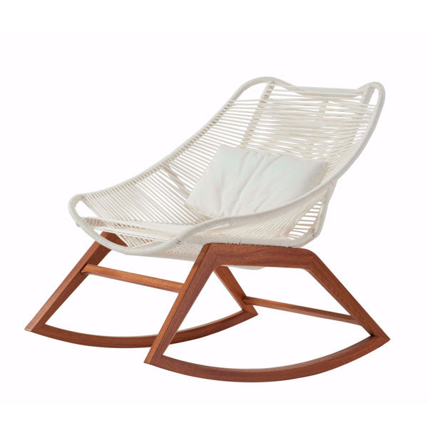 Outdoor Braid And Rope Rocking Chairs - Balanceo