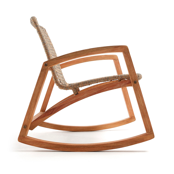 Outdoor Furniture Braid And Rope Rocking Chairs - Mason