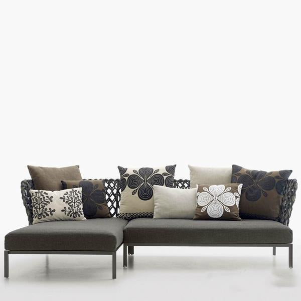 Outdoor Furniture Braided & Rope Sofa - Leroc